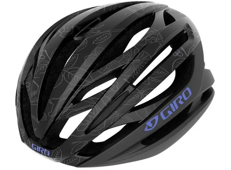 Giro Ember Mips Road Helmet - Womens - Matt Black Floral - 2020 1