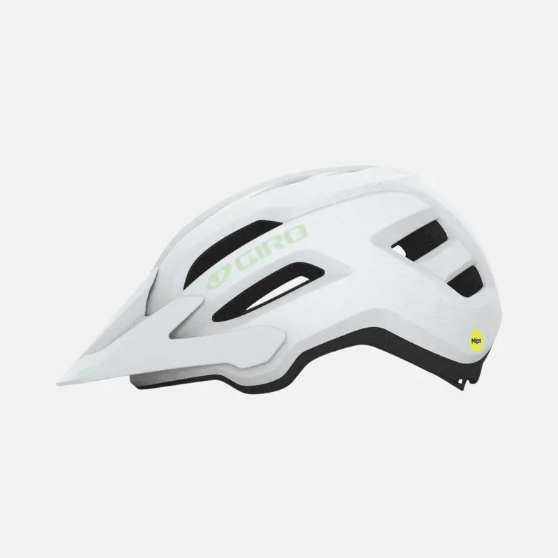 Giro Fixture Mips Ii Mtb Helmet - Womens - Matt White-Spruce Green 2