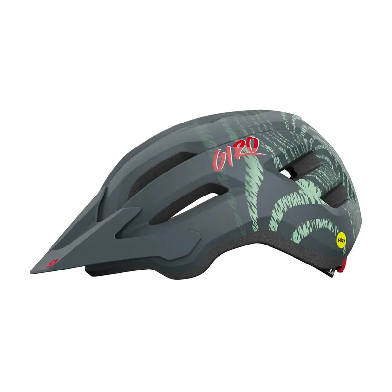Giro Fixture Mips Ii Mtb Helmet - Youth - Matt Dark Shark Ripple 2