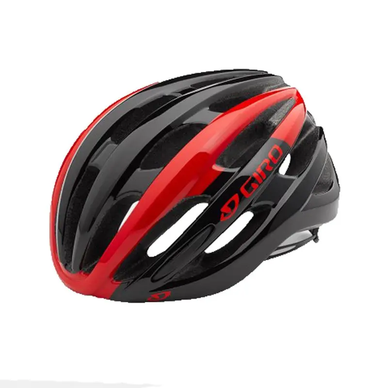 Giro Foray Road Helmet - Black-Bright Red 1