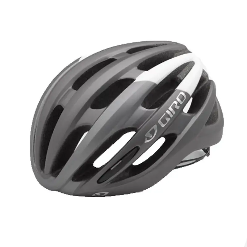 Giro Foray Road Helmet - Matt Titanium-White 1