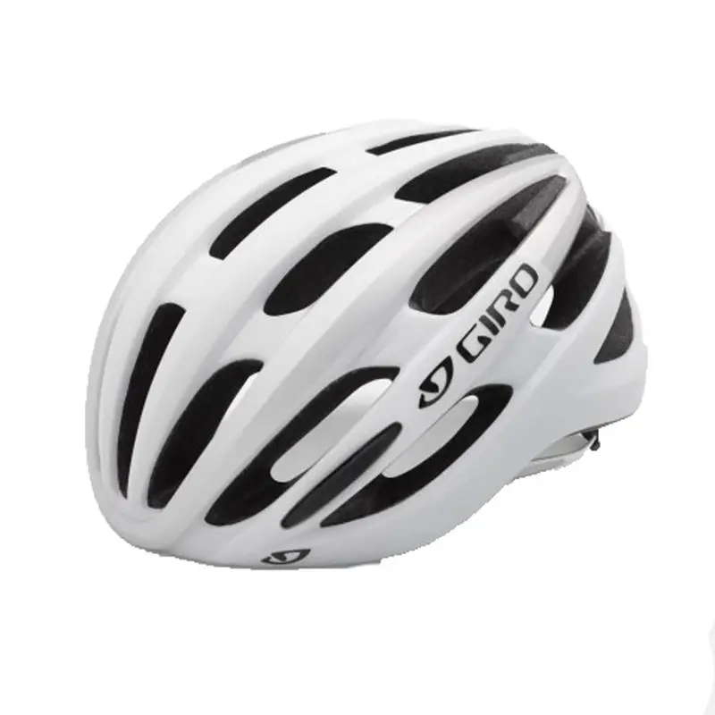 Giro Foray Road Helmet - Matt White-Silver 1