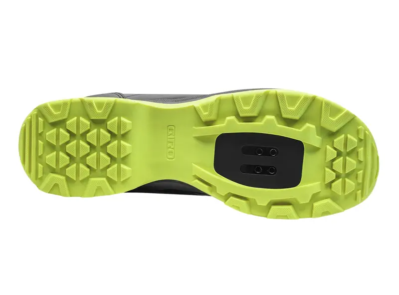 Giro Gauge Mtb Shoe - Dark Shadow-Citron Green 3