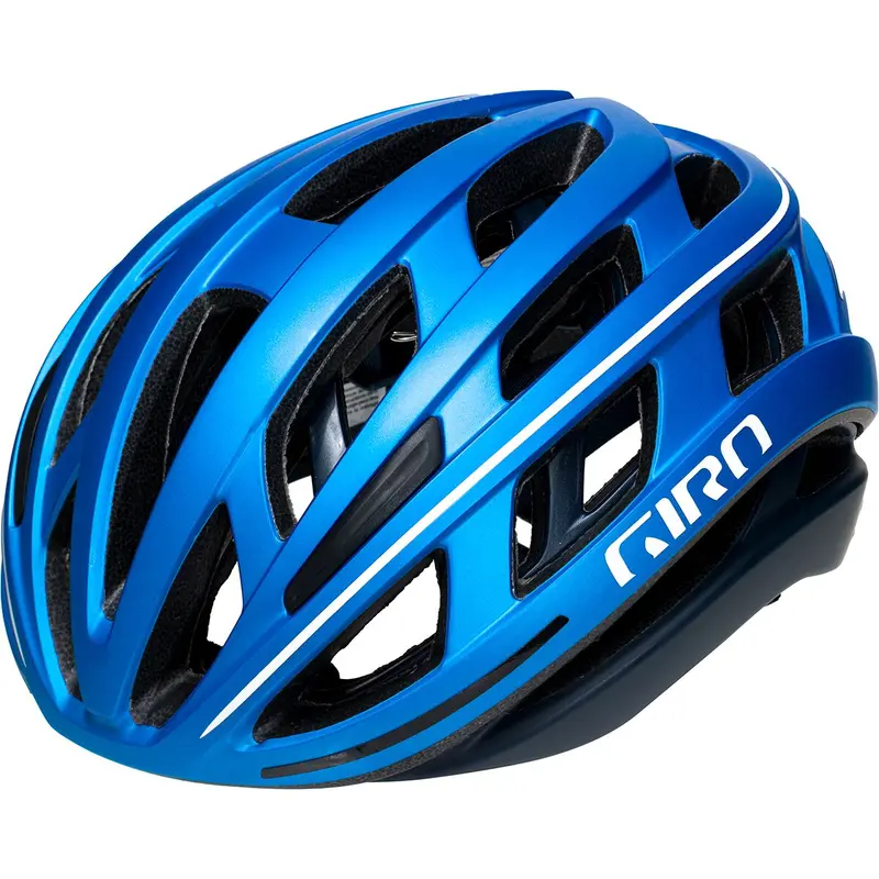 Giro Helios Spherical Road Helmet - Matt Ano Blue 1