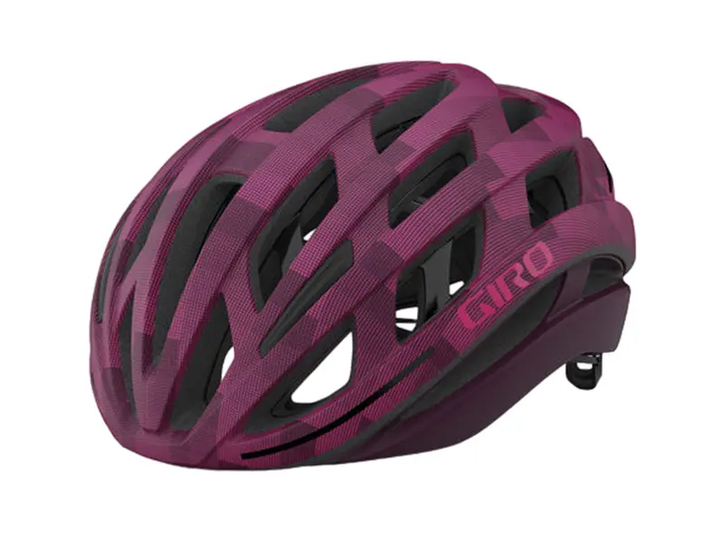 Giro Helios Spherical Road Helmet - Matt Dark Cherry Towers 1