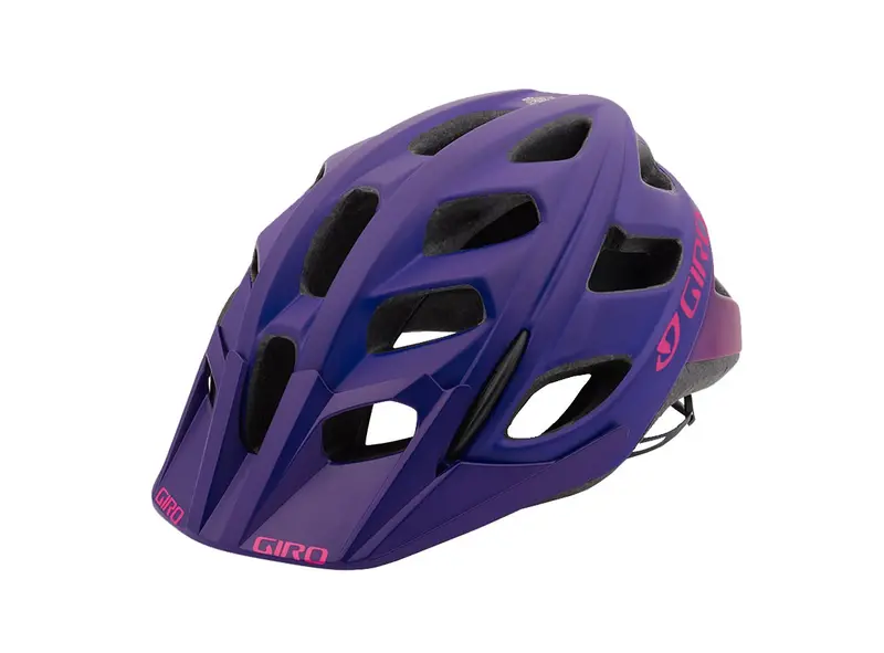 Giro Hex Mtb Helmet - Matt Purple-Bright Pink 1