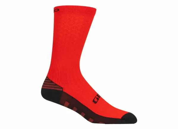 Giro Hrc+ Grip Sock - Bright Red - 2022 1