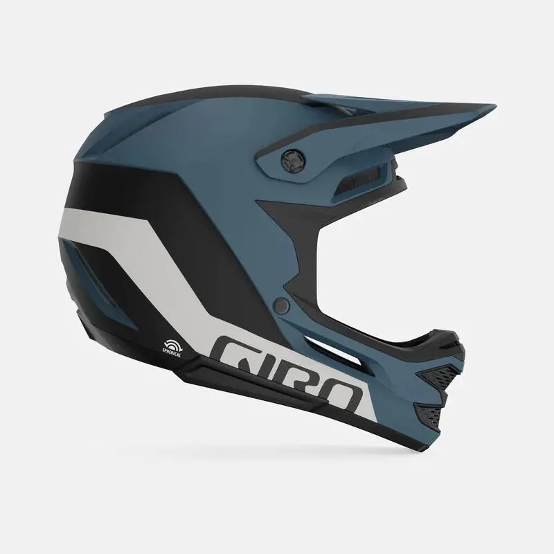 Giro Insurgent Spherical Full Face Helmet - Matt Harbour Blue - 2023 3