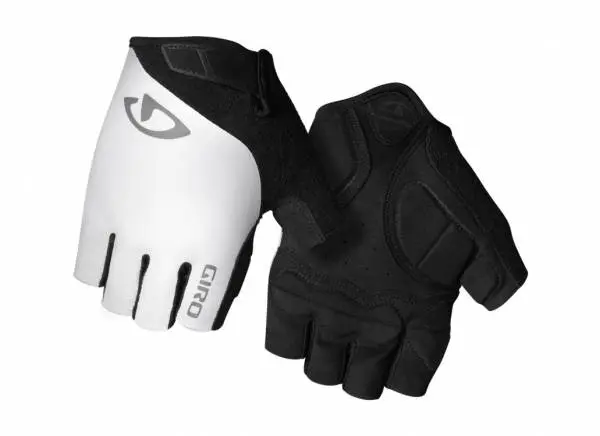 Giro Jag Road Cycling Glove - White 1