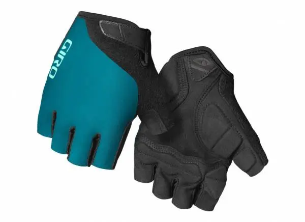 Giro Jag'ette Road Cycling Glove - Womens - Harbor Blue-Screaming Teal - 2022 1