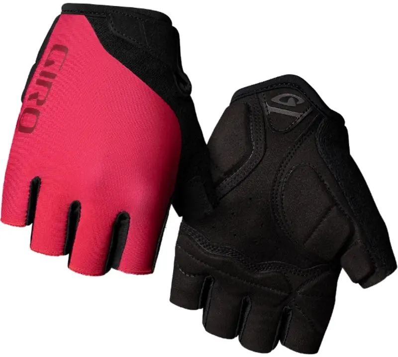 Giro Jag'ette Road Cycling Glove - Womens - Raspberry-Dark Cherry 1