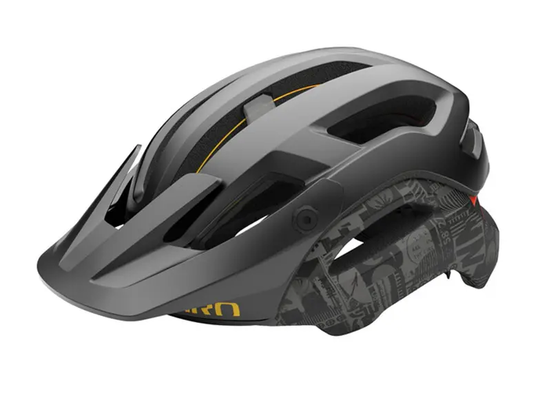 Giro Manifest Spherical Mtb Helmet - Matt Black Hypnotic - 2020 1