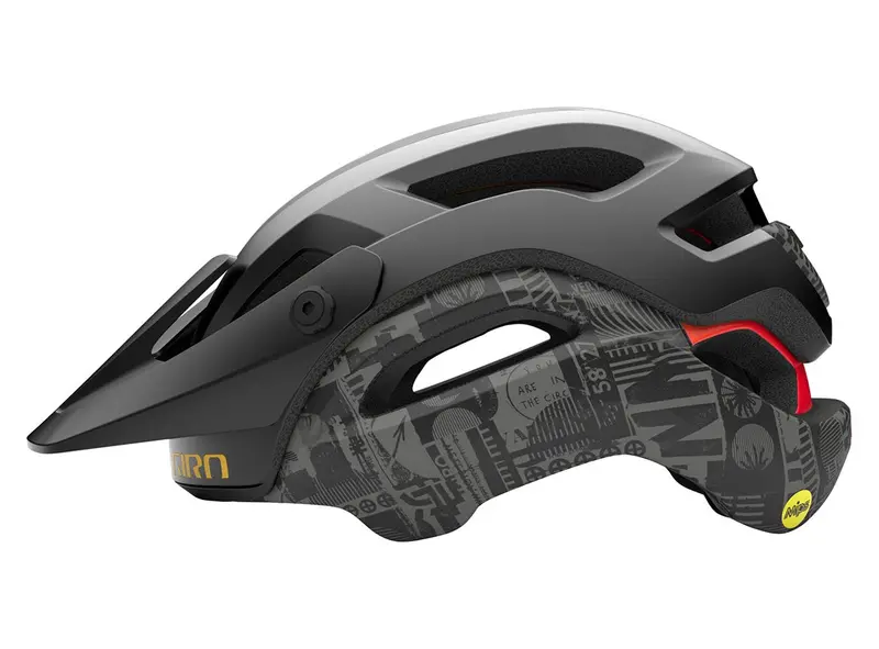 Giro Manifest Spherical Mtb Helmet - Matt Black Hypnotic - 2020 3