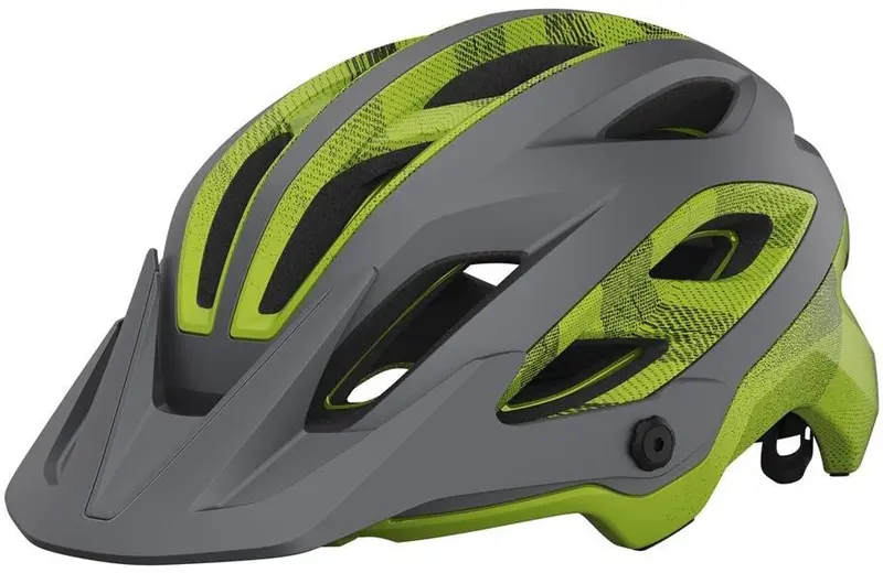 Giro Merit Spherical Mtb Helmet - Matt Metallic Black - Ano Lime 1
