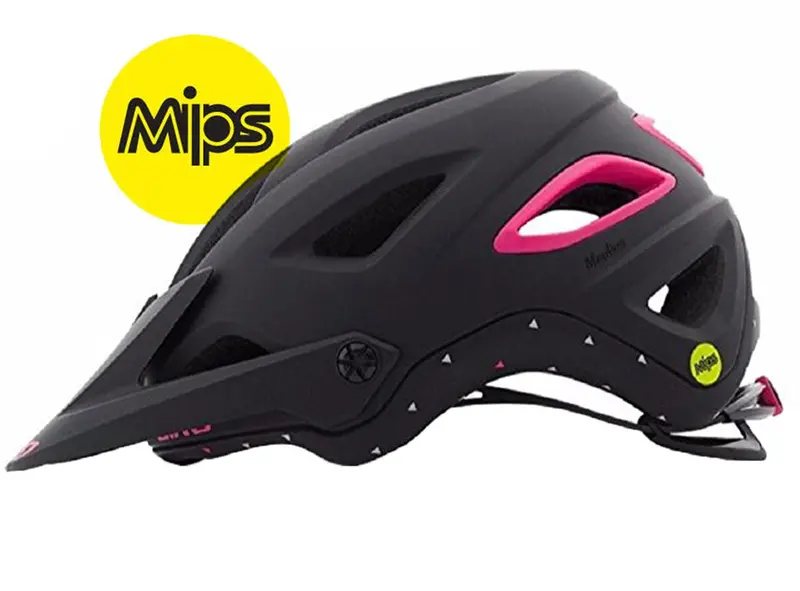 Giro Montara Mips Mtb Helmet - Womens - Matt Black-Pink Crystals 1
