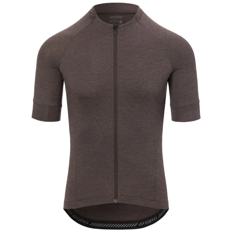 Giro New Road Short Sleeve Jersey - Java Heather 1