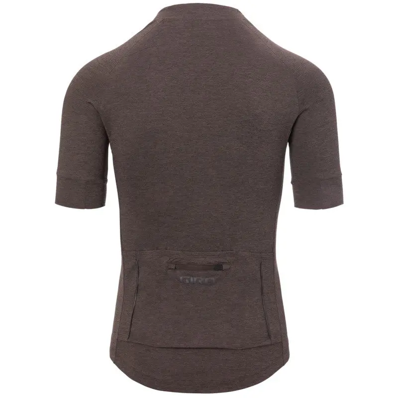 Giro New Road Short Sleeve Jersey - Java Heather 2