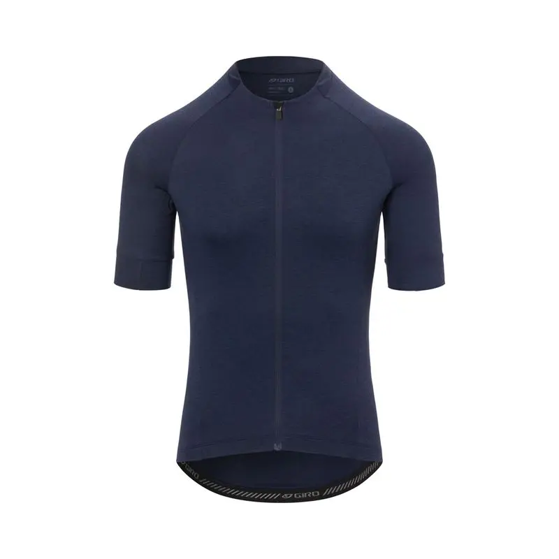 Giro New Road Short Sleeve Jersey - Phantom Blue Heather 1