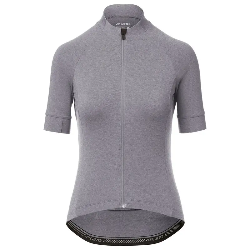 Giro New Road Short Sleeve Road Jersey - Womens - Sharkskin Heather 1