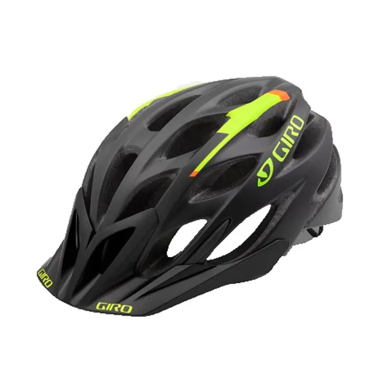 Giro Phase Mtb Helmet - Matt Black-Lime-Flame - 2017 1