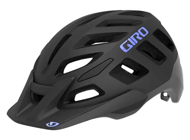 Giro Radix Mips Mtb Helmet - Womens - Matt Black-Electric Purple 1