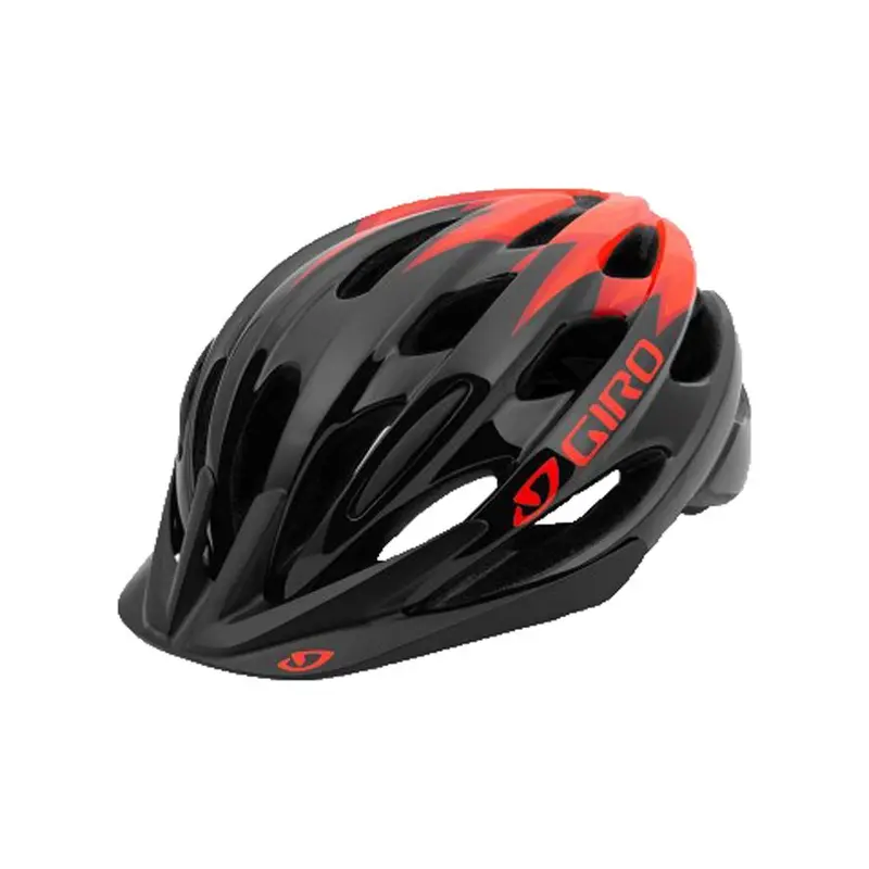 Giro Raze Helmet - Youth - Black-Vermillion Zap 1