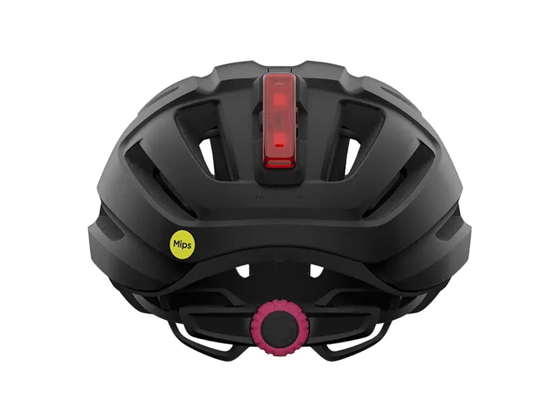 Giro Register Mips Ii Led Road Helmet - Womens - Matt Black-Raspberry 2