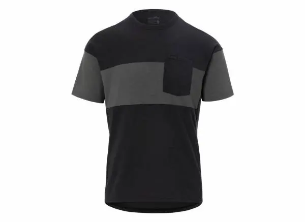 Giro Ride Short Sleeve Mtb Jersey - Black-Charcoal 1