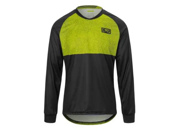 Giro Roust Long Sleeve Mtb Jersey - Ano Lime Breakdown 1