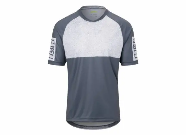Giro Roust Short Sleeve Mtb Jersey - Portaro Gray Breakdown 1