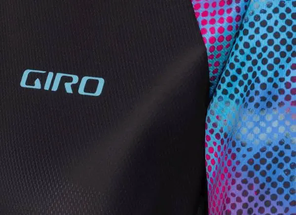 Giro Roust Short Sleeve Mtb Jersey - Womens - Black Chromadot 3