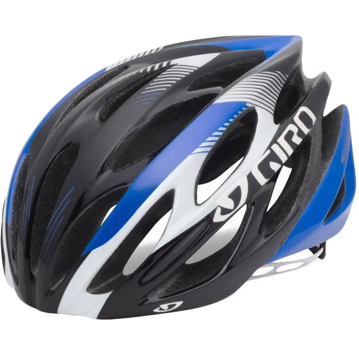 Giro Saros Road Helmet - Black-Blue 1