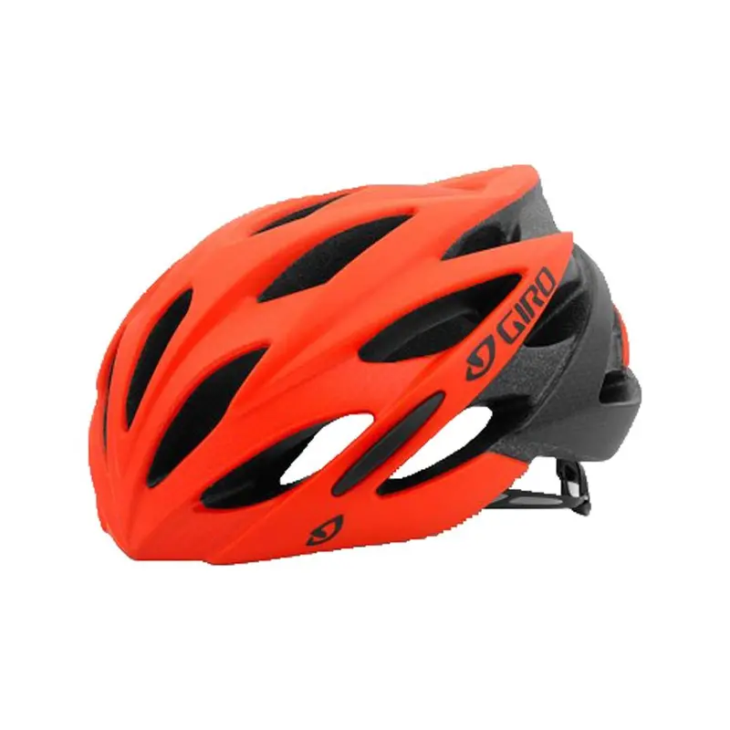 Giro Savant Road Helmet - Matt Vermillion-Flame Fade 1