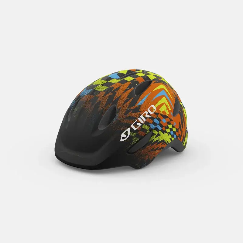 Giro Scamp Child Helmet - Matt Black-Check Fade 1