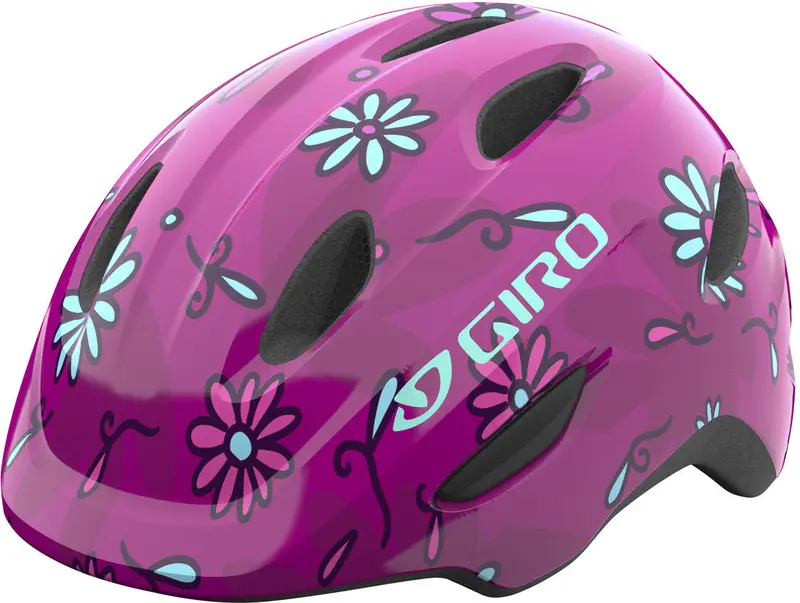 Giro Scamp Child Helmet - Pink Sugar Daisies 1