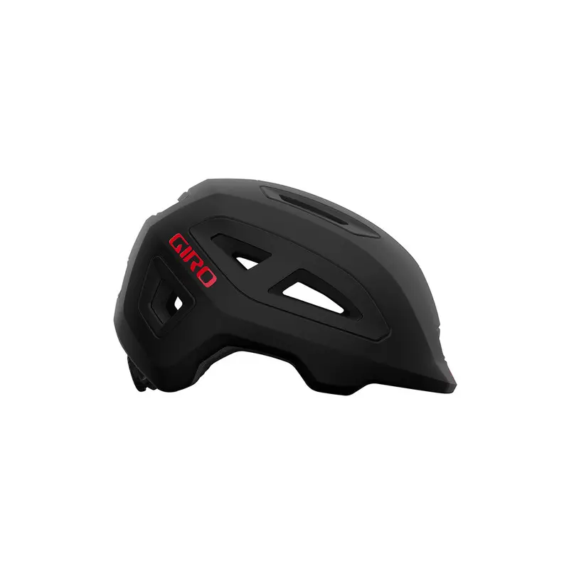 Giro Scamp Ii Child Helmet - Matt Black-Red 1
