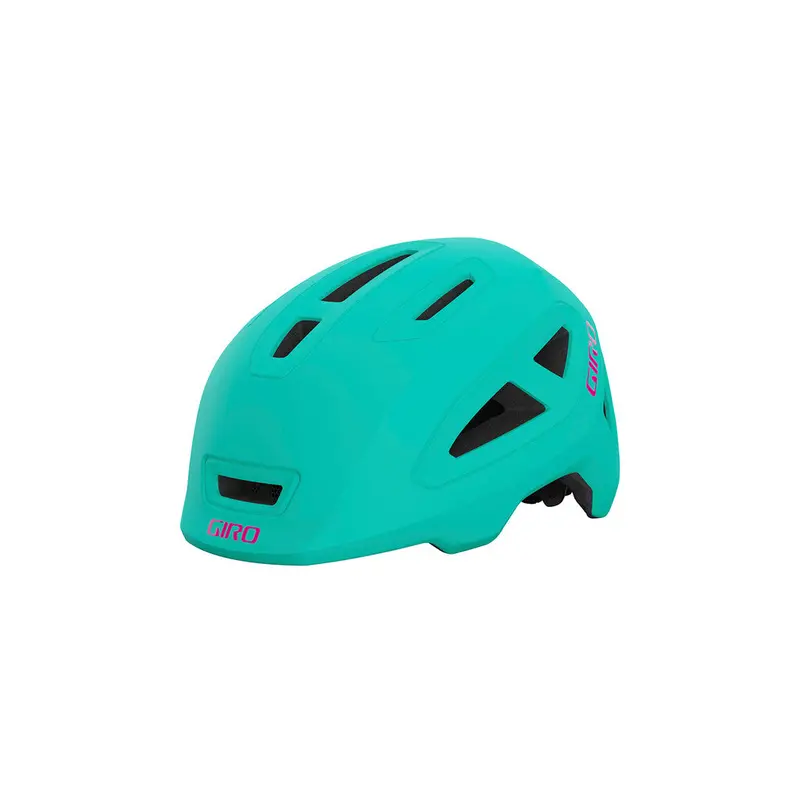 Giro Scamp Ii Child Helmet - Matt Screaming Teal 2