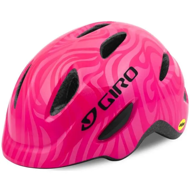 Giro Scamp Mips Child Helmet - Bright Pink-Pearl 1