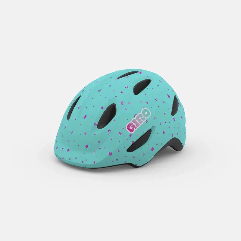 Giro Scamp Mips Child Helmet - Matt Screaming Teal 1