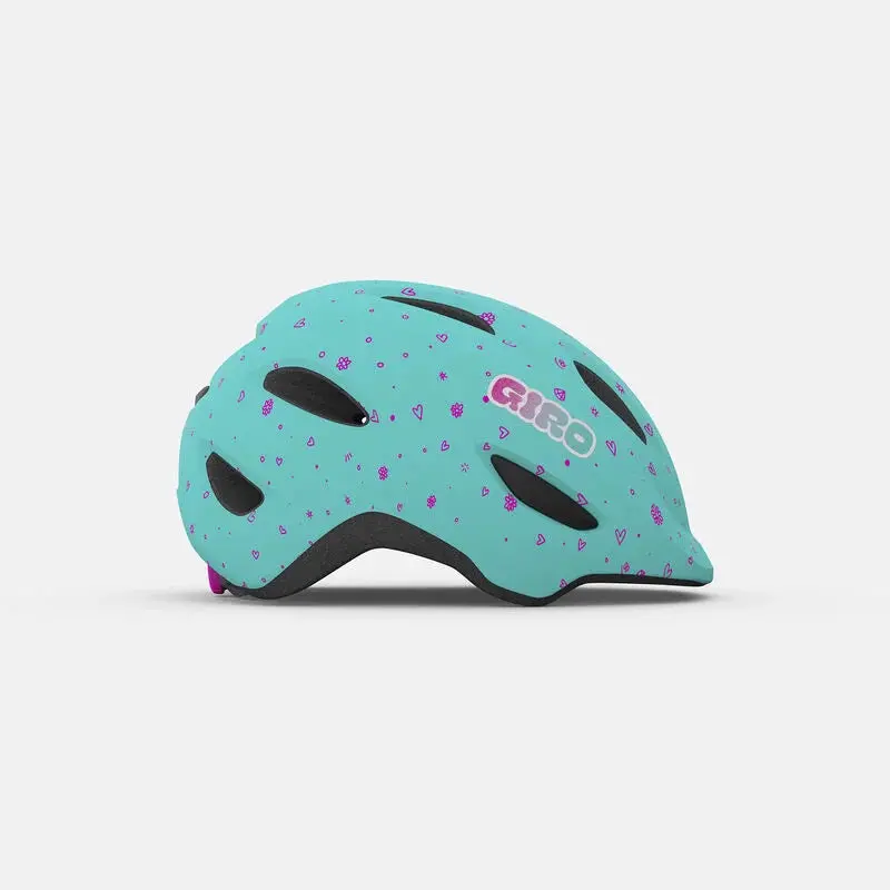 Giro Scamp Mips Child Helmet - Matt Screaming Teal 2