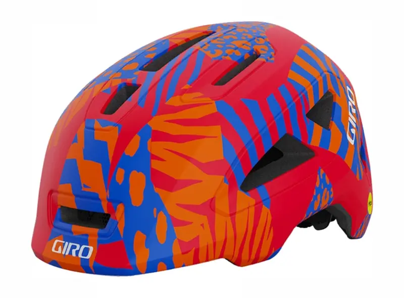 Giro Scamp Mips Ii Child Helmet - Matt Red Animal 1