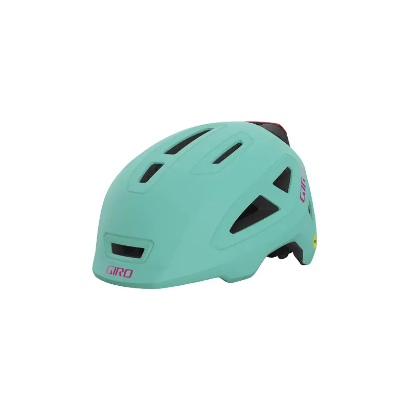 Giro Scamp Mips Ii Led Child Helmet - Matt Screaming Teal 1