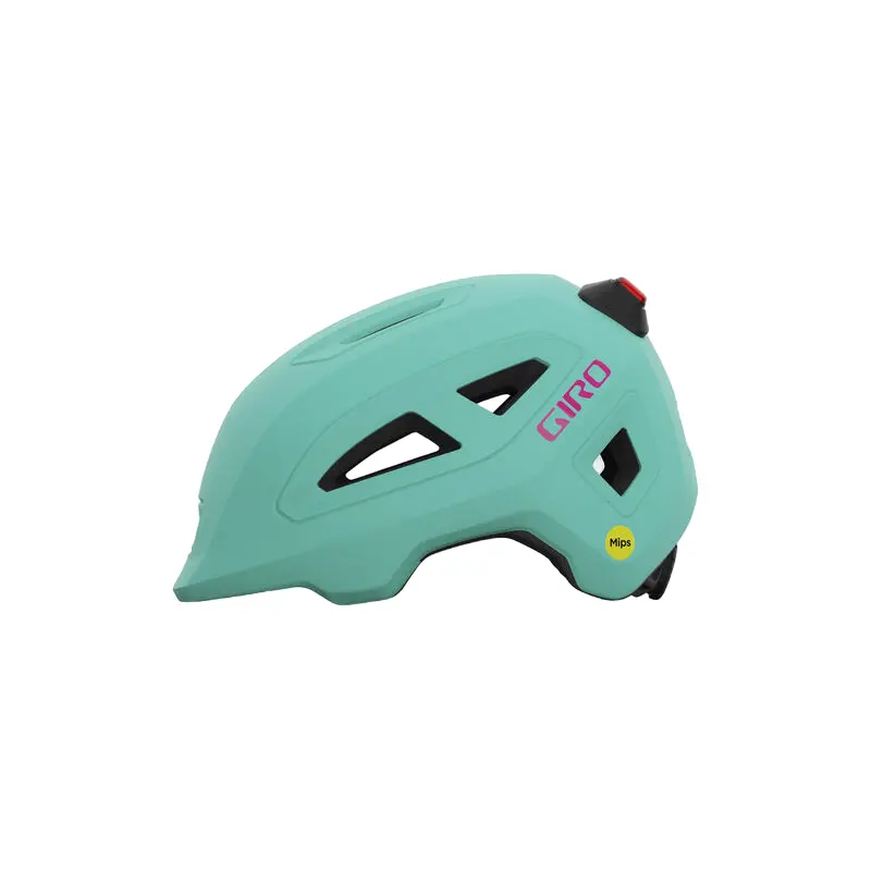 Giro Scamp Mips Ii Led Child Helmet - Matt Screaming Teal 2