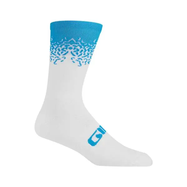 Giro Seasonal Merino Wool Sock - Ano Blue-White 1