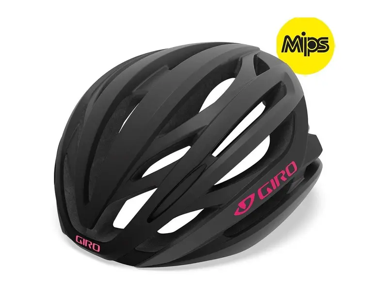 Giro Seyen Mips Road Helmet - Matt Black-Pink - 2019 1