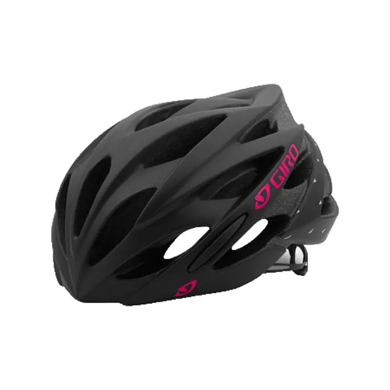 Giro Sonnet Road Helmet - Womens - Matt Black-Bright Pink 1