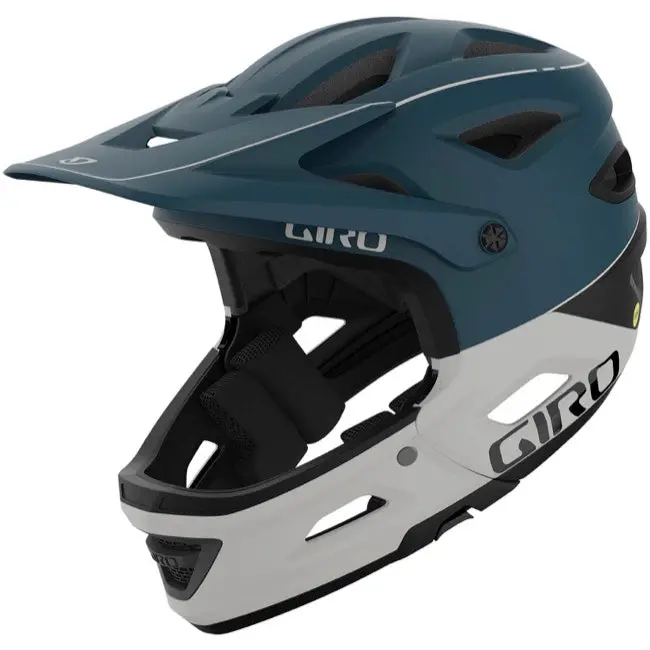 Giro Switchblade Mips Full Face Helmet - Matt Harbor Blue 1
