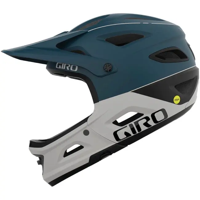 Giro Switchblade Mips Full Face Helmet - Matt Harbor Blue 2