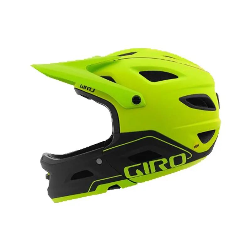 Giro Switchblade Mips Full Face Helmet - Matt Lime-Black 1