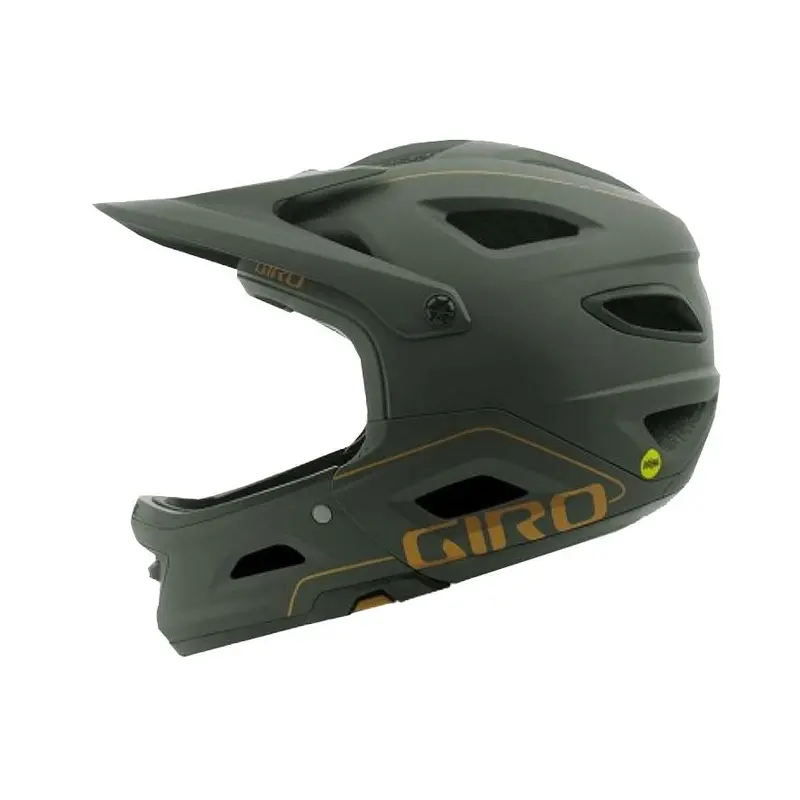 Giro Switchblade Mips Full Face Helmet - Matt Olive 1